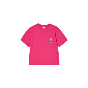 KIDS MUGSHOT ALIEN SHORT SLEEVE T-SHIRT HOT PINK